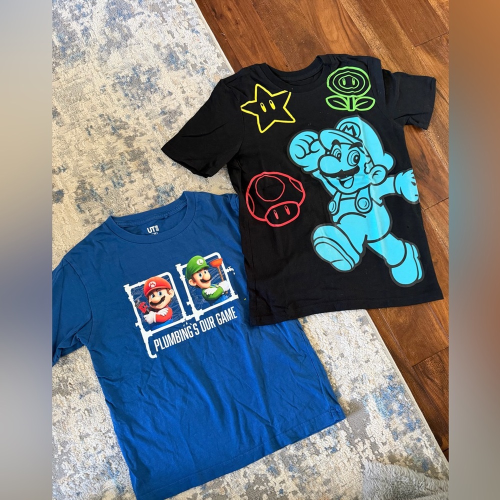 Mario Tees Size 8